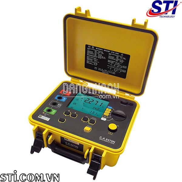 MÁY ĐO ĐIỆN TRỞ ĐẤT CA 6470 (100KΩ, 4 DÂY)