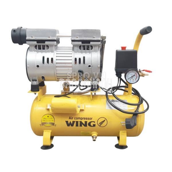 Máy nén khí mini không dầu 0.75HP Wing TW-OF550-9L - Dung tích 9 Lít