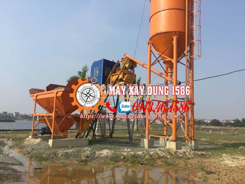 Trạm trộn bê tông JS500
