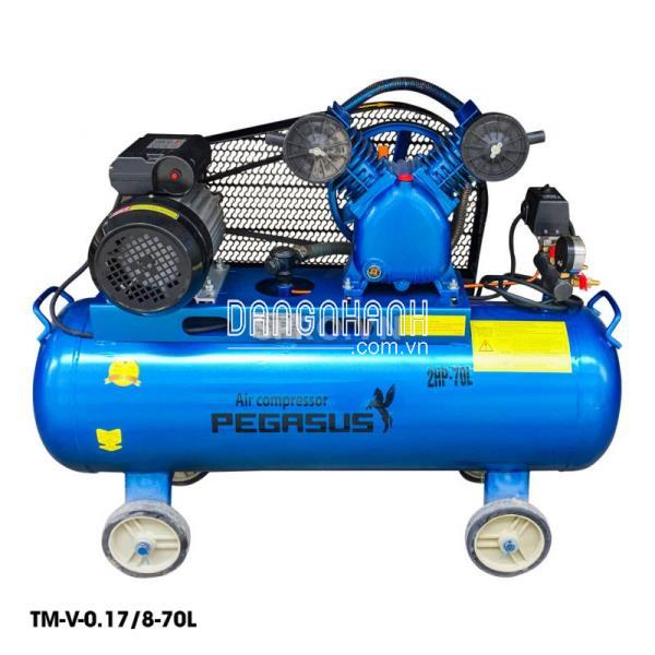 Máy nén khí 2HP PEGASUS TM-V-0.17/8-70 - Dung tích 70L