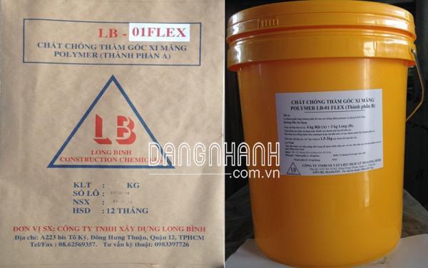 HOÁ CHẤT CHỐNG THẤM ĐÀN HỒI CAO LB-01 FLEX