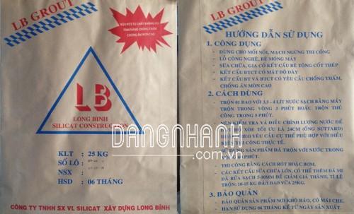 VỮA RÓT CƯỜNG ĐỘ CAO SIÊU SỚM LB-GROUT EHS