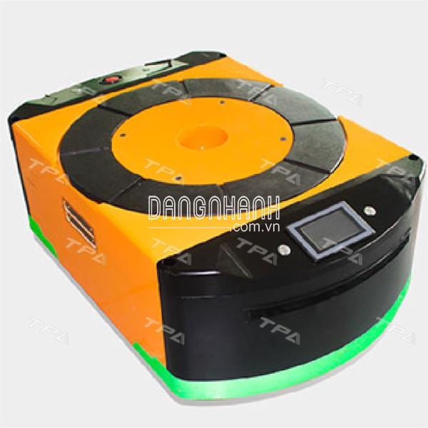 Xe tự hành AGV vận chuyển Pallet kết hợp robot Packing