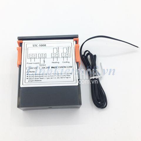 Bộ Điều Khiển Nhiệt Độ STC-1000 Đã Bao Gồm Cảm Biến NTC 10K Dài 1m Nguồn 220V