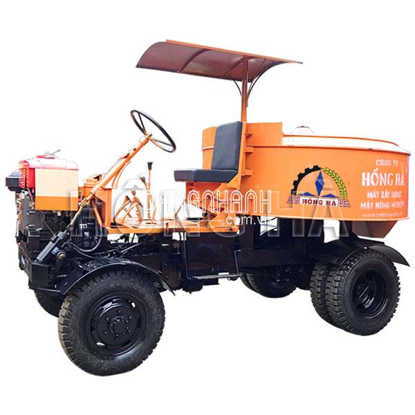Máy trộn bê tông tự hành 12 bao 2 cầu Hồng Hà