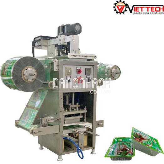 Máy dán miệng hộp đậu phụ