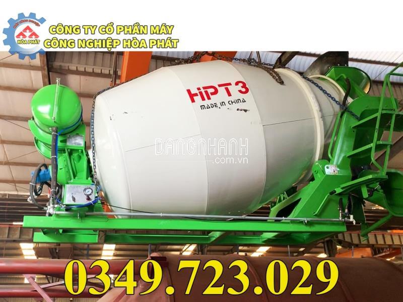 Bồn trộn bê tông 3m3 gắn xe tải
