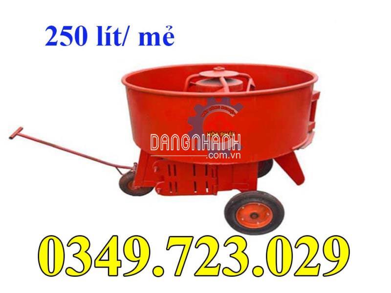 Máy trộn đảo vữa cưỡng bức 250 lít
