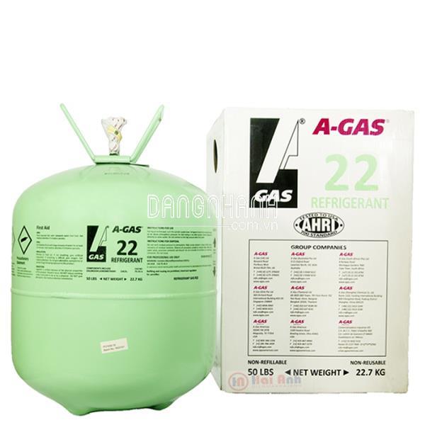 Ga Lạnh R22 AGas Bình 22.7 Kg