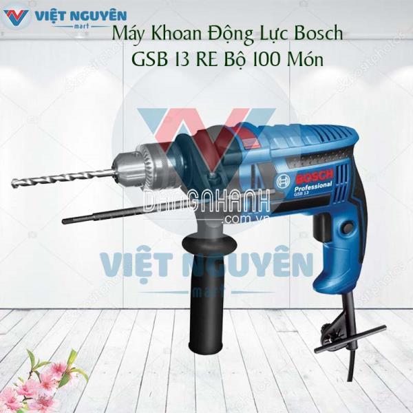 Máy Khoan Động Lực Điện Bosch GSB 13RE SET (VALI)
