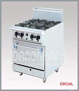 BẾP ÂU 4 HỌNG CÓ LÒ NƯỚNG