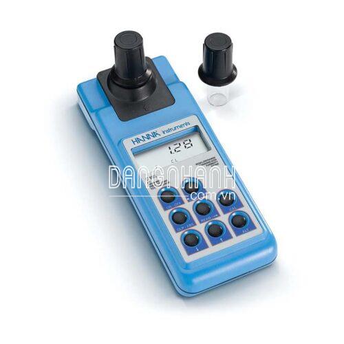 Máy Đo pH, Độ Đục, Clo, Axit Cyanuric, Iot, Brom Và Sắt HI93102 – Hanna