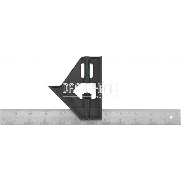 Thước vuông kết hợp cán cầm nhựa Stanley 46-012