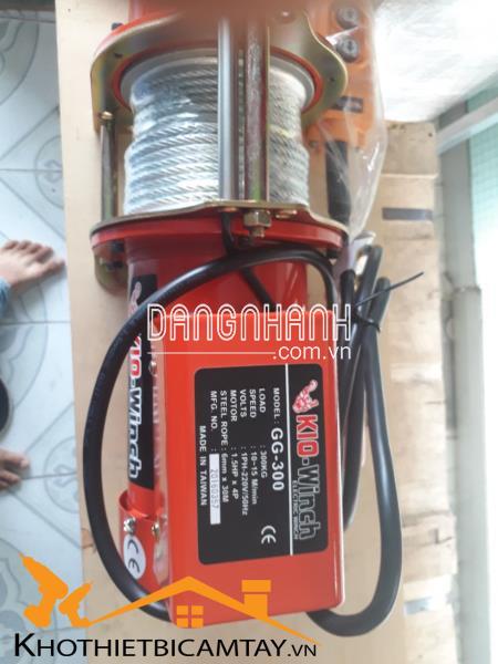 Máy tời điện Kio Winch GG-300L