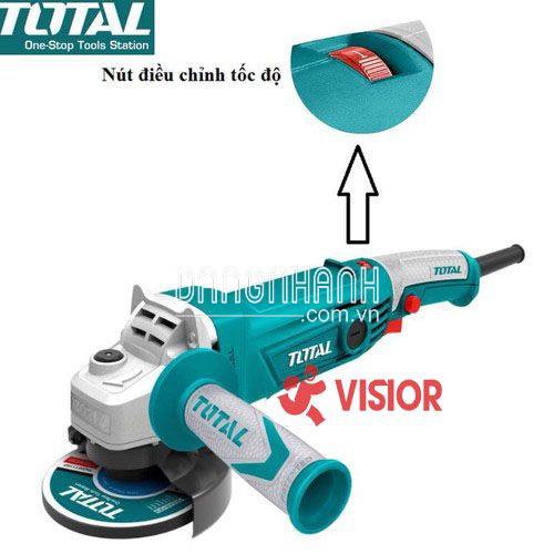 MÁY MÀI GÓC TOTAL 125MM 1010W TG1121256-3 (có điều chỉnh tốc độ)