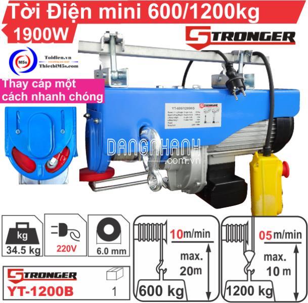 TỜI ĐIỆN MINI 600-1200KG STRONGER