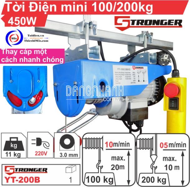 TỜI ĐIỆN MINI 100-200KG STRONGER