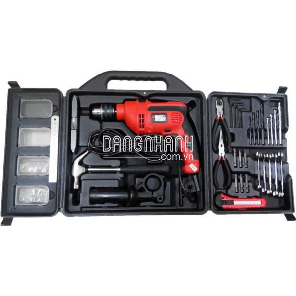 Black & Decker KR554REP11-B1 - Bộ máy khoan búa (Cam)