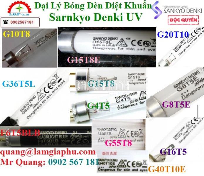 Bóng đèn diệt khuẩn Sankyo Denki chính hãng Nhật Bản