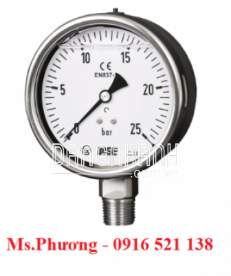 Đồng hồ áp suất wise model P258