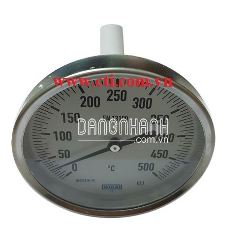 Đồng hồ đo nhiệt độ WIKA chân sau A52 500°C