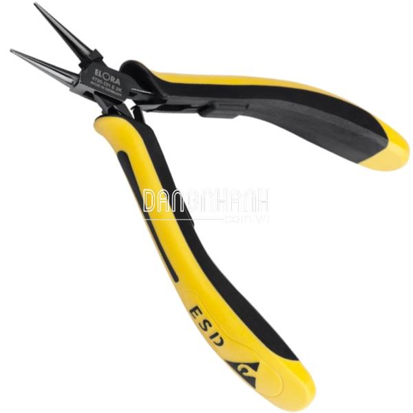 4630-FE2K kềm cắt linh kiện mũi nhọn, khử tĩnh điện ESD, độ cứng 84-86 HRA.