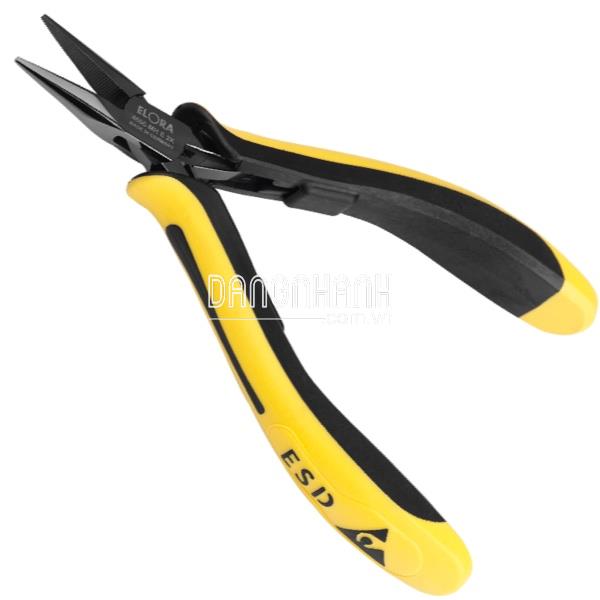 4660-OHE2K kềm kẹp linh kiện trơn, dài 130mm, chống tĩnh điện ESD.