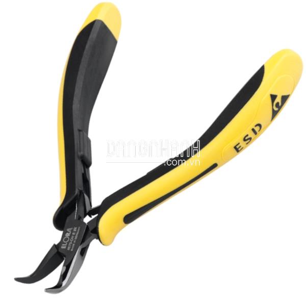 4670-OHE2K kềm mũi nhọn đầu cong 45 độ, đầu tròn, không răng cưa. ESD.
