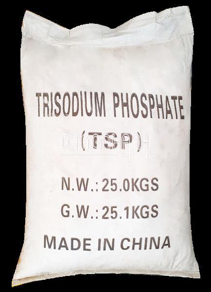 Trisodium phosphate (TSP) Na3PO4.12H2O 98%, Trung Quốc, 25kg/bao