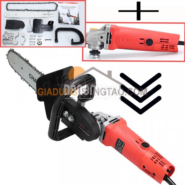 Phụ kiện chuyển đổi máy cắt, mài thành máy cưa xích M1