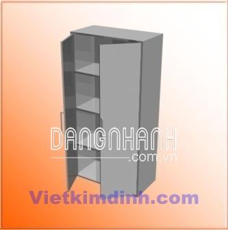 Tủ inox cửa mở 4 ngăn
