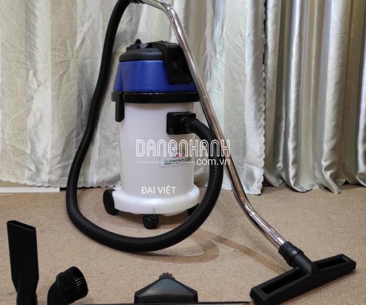 Máy Hút Bụi và Nước Công Nghiệp SC301NP -1 Motor 40 Lít (Thùng Nhựa ABS )