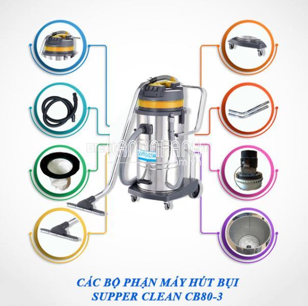 Máy hút bụi nước SUPPER CLEAN CB80-3