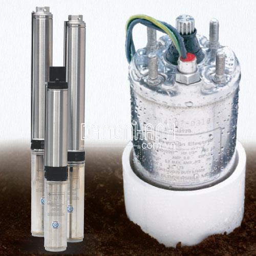 Máy bơm chìm hỏa tiễn giếng khoan Franklin 4 inch 2HP – 7.5HP
