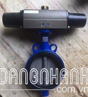 Van bướm điều khiển khí nén tác động đơn