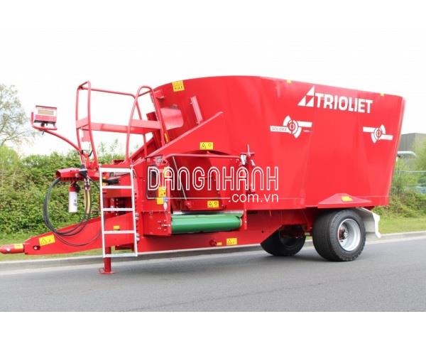 MÁY TRỘN RẢI THỨC ĂN DI ĐỘNG CHO BÒ XẢ PHÍA TRƯỚC 12- 24M3