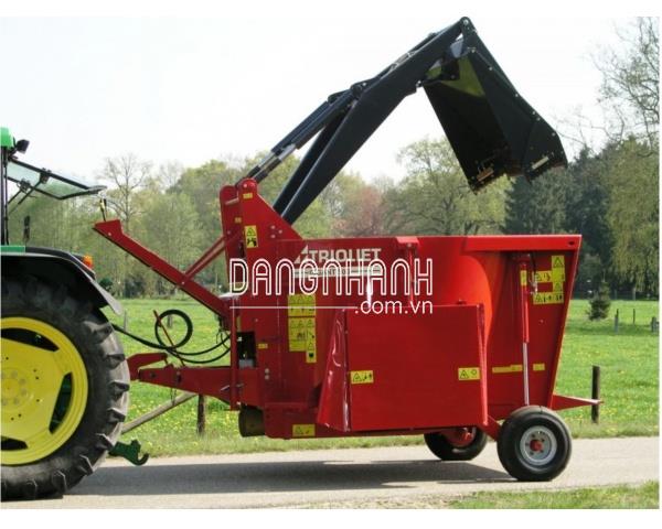 MÁY TRỘN RẢI THỨC ĂN DI ĐỘNG CHO BÒ TỰ TẢI LIỆU GIGANT 5-9M3