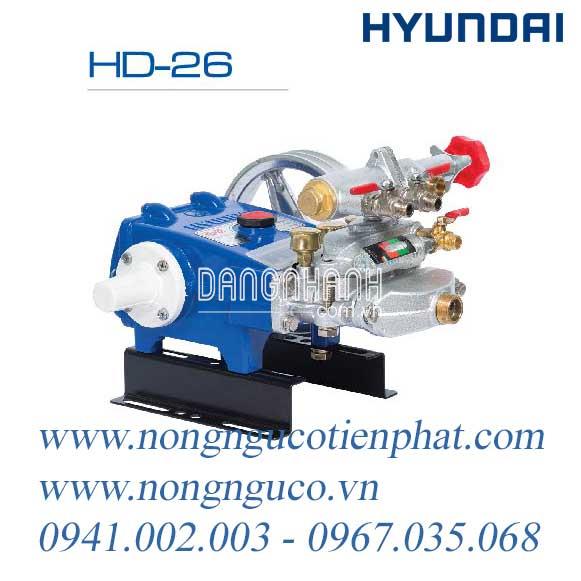 Đầu bơm cao áp Hyundai HD26 (Pít tông INOX mạ Crom 1HP)