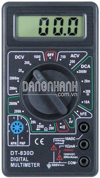 Đồng hồ đo điện mini DT-830D