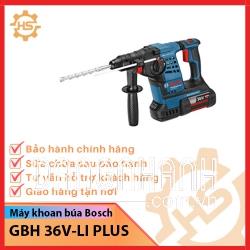 Máy khoan búa dùng pin Bosch GBH 36V-LI PLUS