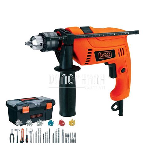 Máy khoan búa động lực 650W BLACK DECKER HD650BXH-B1