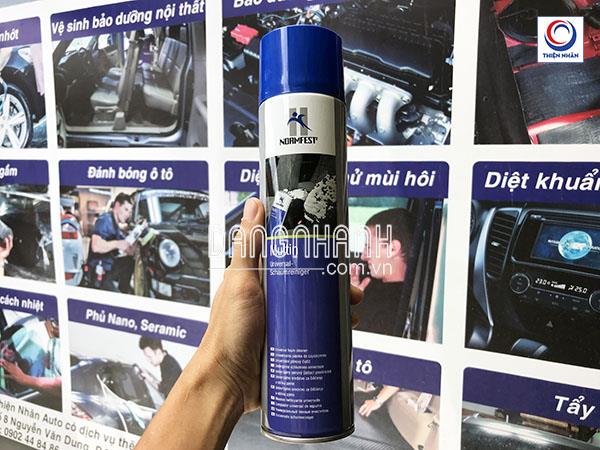 Chai vệ sinh nội thất taplo đa năng Multin Universal Foam Cleaner 600 ml – NormFest