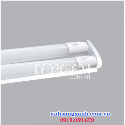 Bộ đèn LED tube thủy tinh 2x9W, 0.6 mét, ánh sáng trắng Mã sản phẩm: MGT-210T