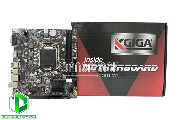 Bo mạch chủ KGiGa H61 Socket 1155 hỗ trợ RAM DDR3 (Max 16GB) có cổng HDMI, VGA