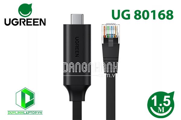 Cáp lập trình console USB Type C to RJ45 dài 1,5m Ugreen 80186