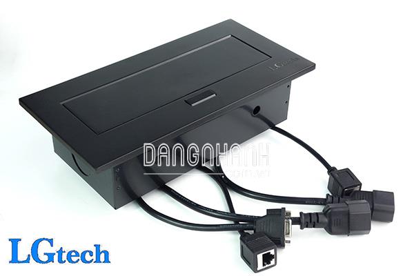 Ổ cắm điện đa năng có cổng VGA, LAN, HDMI và audio LGTECH OD2HVL2
