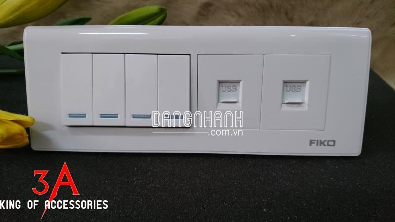 Ổ cắm đa năng LGTECH có cổng USB có công tắc