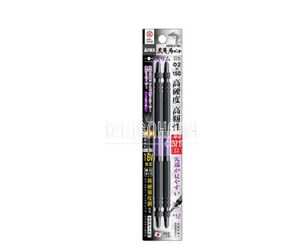 Mũi vặn vít 2 đầu có từ tính (+)2 x 110mm ANEX ABRS-2110