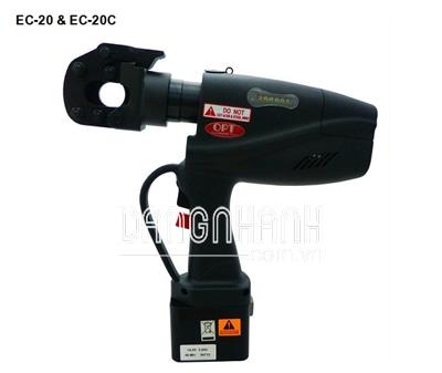 Kìm Cắt Cáp Thủy Lực Dùng Pin OPT EC-20C