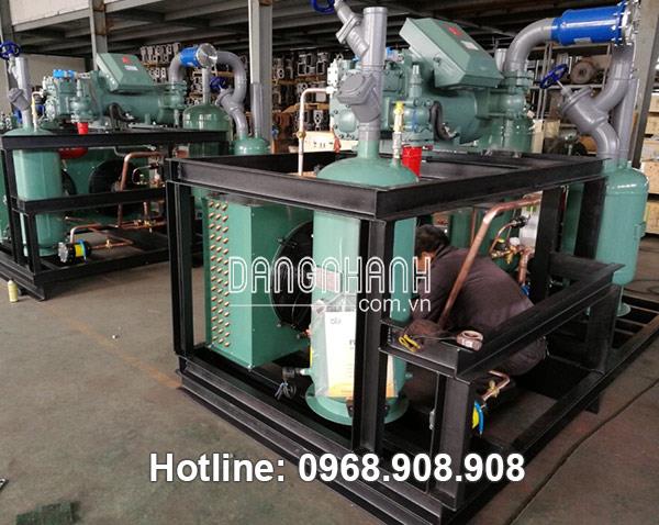 CỤM MÁY NÉN TRỤC VÍT 2 CẤP